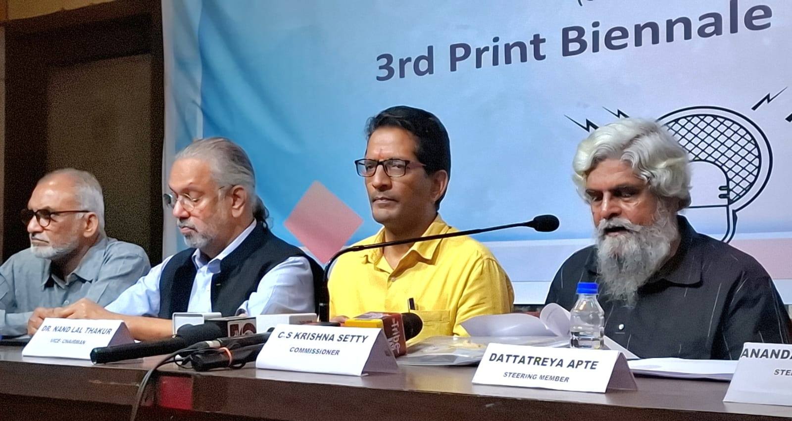 3rd Print Biennale was held on 7 May 2025 at the Press Club, Kolkata.