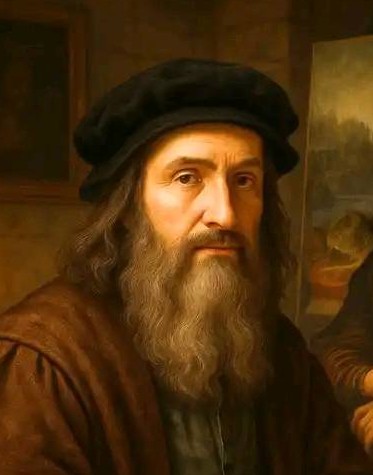 Leonardo da Vinci — “Da Vinci” just meant “from Vinci,”