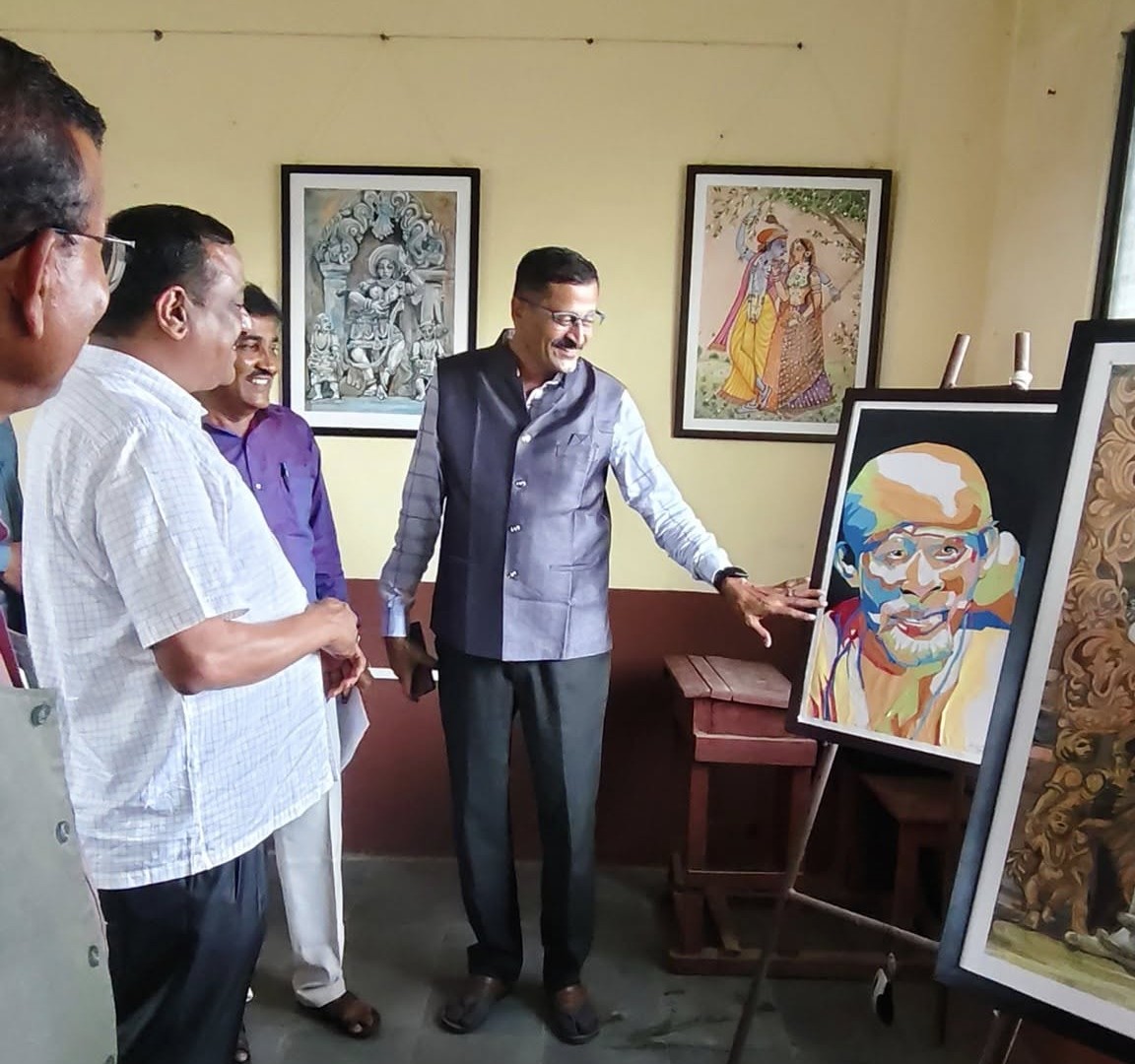 ಶ್ರೀ ಪಿ ವಿ ಬಡಿಗೇರ ಅವರ *ಏಕವ್ಯಕ್ತಿ ಚಿತ್ರಕಲಾ ಪ್ರದರ್ಶನ* ದಿನಾಂಕ 24-6-2025 ರಿಂದ  28-6-25.